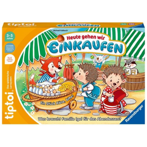 Ravensburger 00119 - tiptoi® Heute gehen wir Einkaufen, Lernspiel