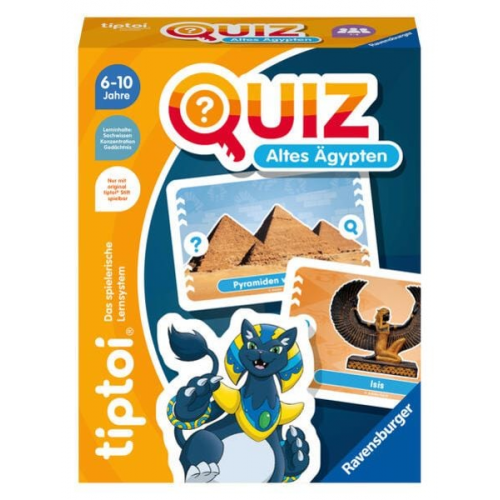 Ravensburger - tiptoi Quiz Altes Ägypten