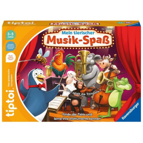 Ravensburger - tiptoi Mein tierischer Musik-Spaß