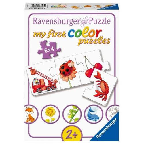 Puzzle Ravensburger Alle meine Farben 6 X 4 Teile