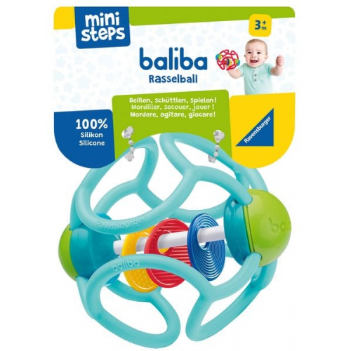 Ravensburger - ministeps - baliba - Rasselball türkis