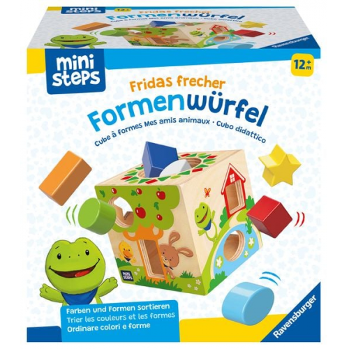 Ravensburger - ministeps: Fridas frecher Formenwürfel