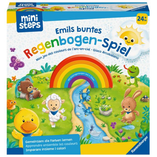 Ravensburger - ministeps: Emils buntes Regenbogen-Spiel