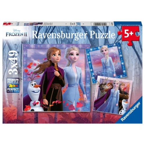 Puzzle Ravensburger DFZ 2: Die Reise beginnt 3 X 49 Teile