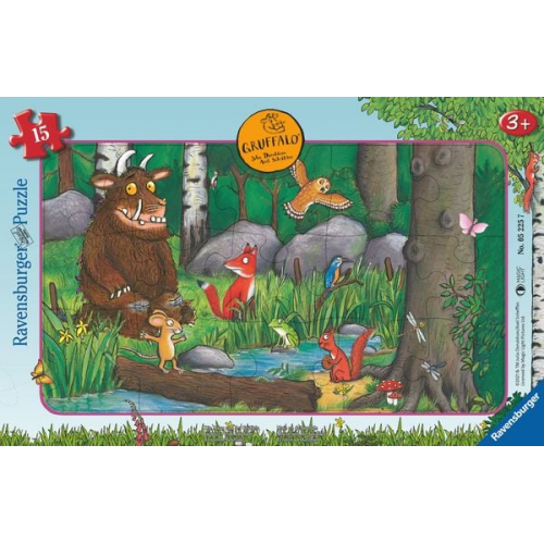 Rahmenpuzzle Ravensburger Die Maus und der Grüffelo 15 Teile