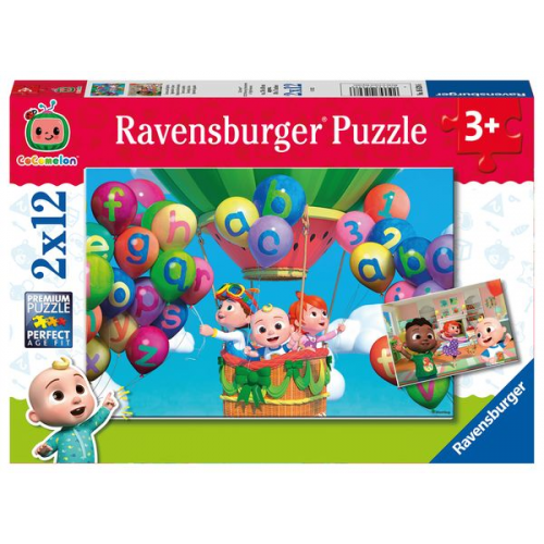 Puzzle Ravensburger Lernen und Spielen 2 X 12 Teile