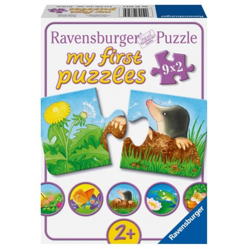 My first Puzzles: Tiere im Garten, Puzzle (Ravensburger 07313)