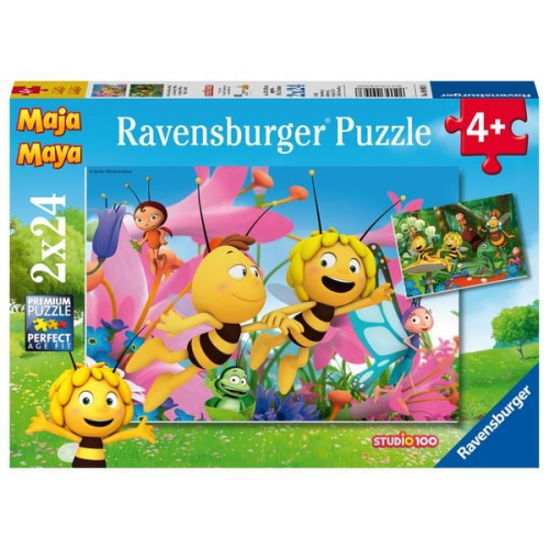 Puzzle Ravensburger Die kleine Biene Maja 2 X 24 Teile