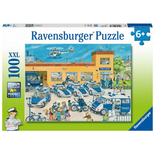 Polizeirevier - Rahmenpuzzle 100 Teile