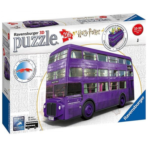 3D Puzzle Ravensburger Knight Bus - Harry Potter 216 Teile