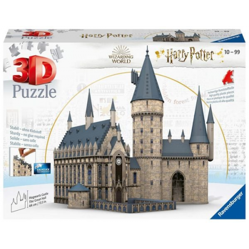 3D Puzzle Ravensburger Harry Potter Hogwarts Schloss - Die Große Halle 540 Teile