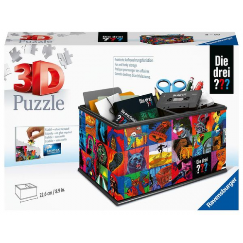 Ravensburger - 3D Puzzle Aufbewahrungsbox Die drei ???