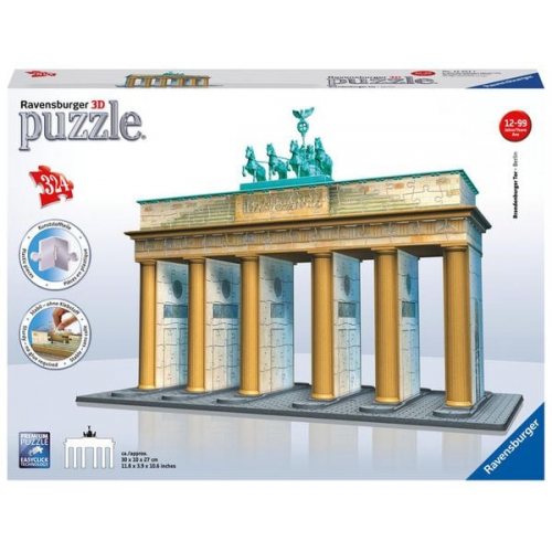 Brandenburger Tor-Berlin, 3D Puzzle-Bauwerke (Ravensburger 12551)