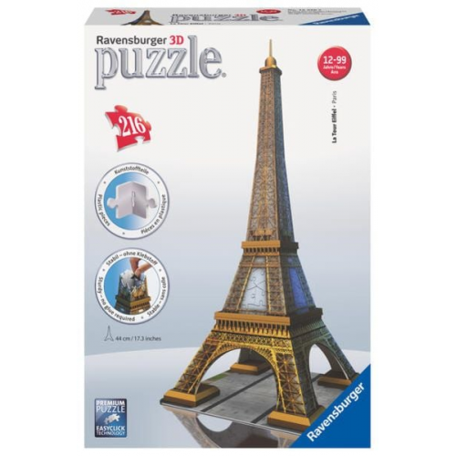 Eiffelturm. 3D Puzzle