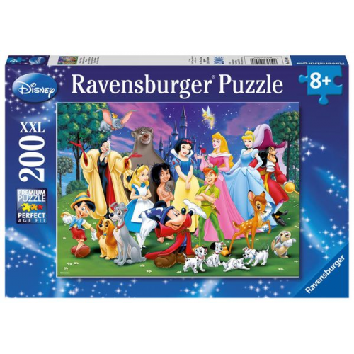 Puzzle Ravensburger WD: Disney Lieblinge 200 Teile XXL