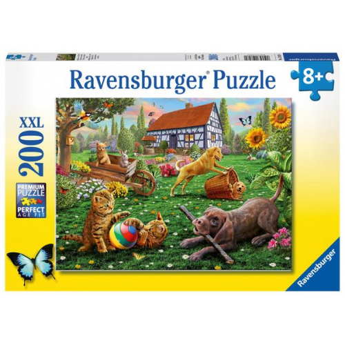 Puzzle Ravensburger Entdecker auf vier Pfoten 200 Teile XXL