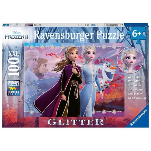 Puzzle Ravensburger Starke Schwestern 100 Teile XXL Glitzer