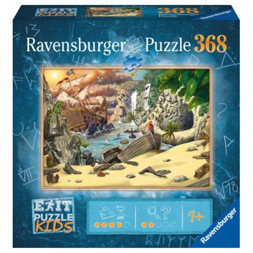 EXIT Puzzle Kids Ravensburger Das Piratenabenteuer 368 Teile