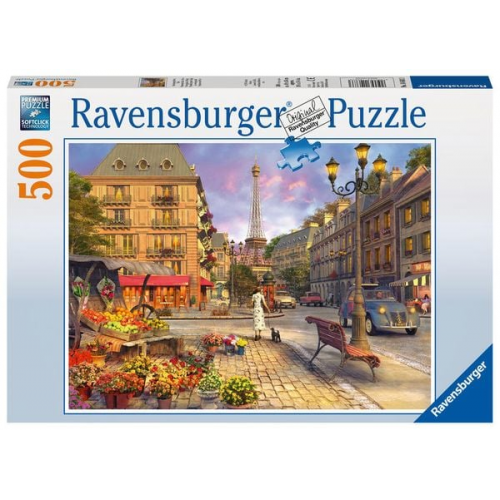 Puzzle Ravensburger Spaziergang durch Paris 500 Teile