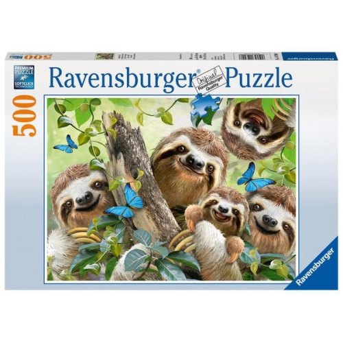 Puzzle Ravensburger Faultier Selfie 500 Teile