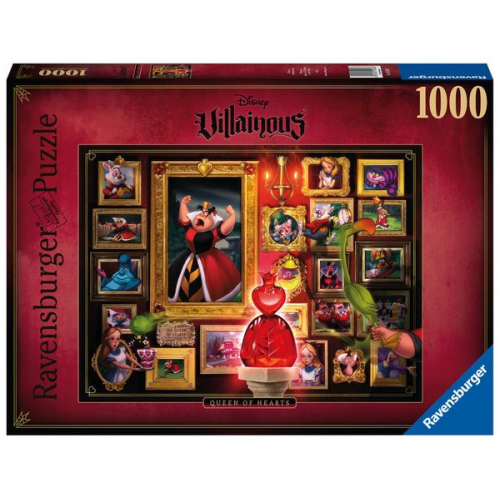 Puzzle Ravensburger WD: Villainous:Queen of Hearts 1000 Teile