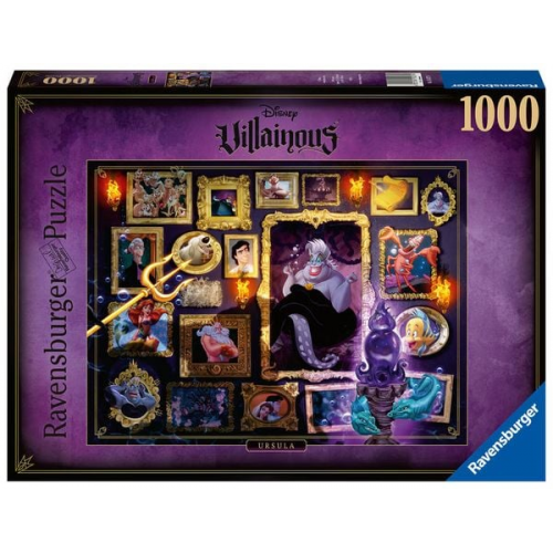 Puzzle Ravensburger WD: Villainous: Ursula 1000 Teile