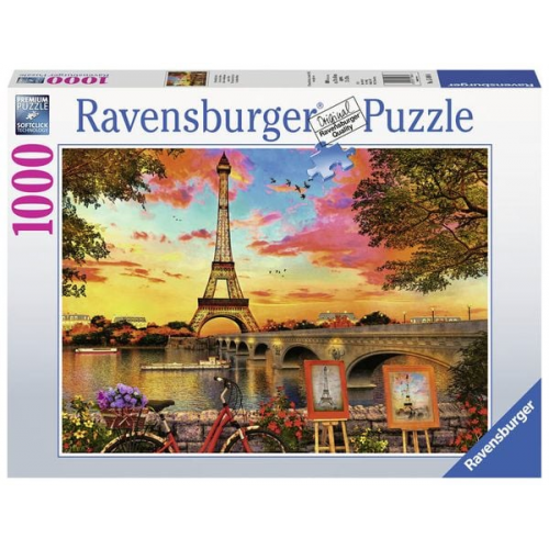 Puzzle Ravensburger Abendstimmung in Paris 1000 Teile