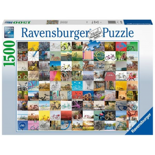 Puzzle Ravensburger 99 Fahrräder und mehr... 1500 Teile