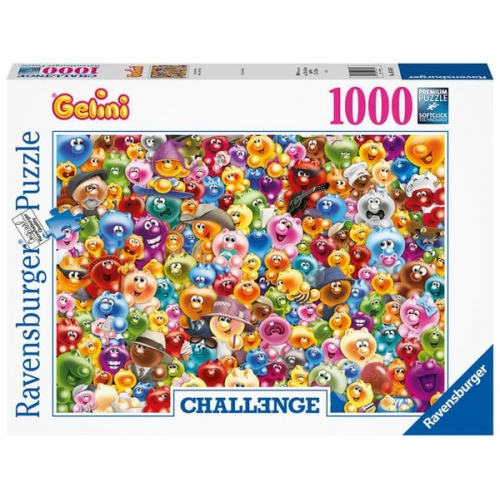 Puzzle Ravensburger Challenge Ganz viel Gelini 1000 Teile