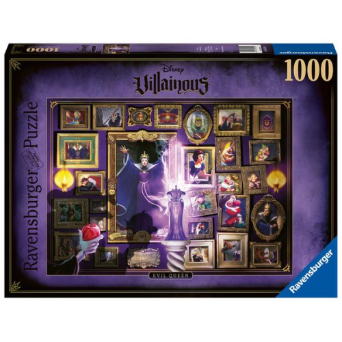 Puzzle Ravensburger WD: Villainous: Evil Queen 1000 Teile