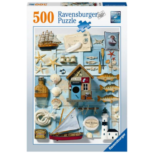 Puzzle Ravensburger Maritimes Flair 500 Teile