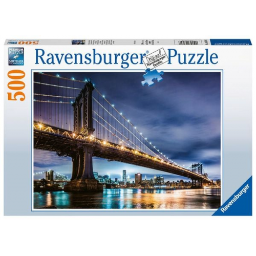 Puzzle Ravensburger New York - die Stadt, die niemals schläft 500 Teile