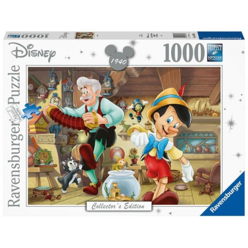 Puzzle Ravensburger WD: Pinocchio 1000 Teile