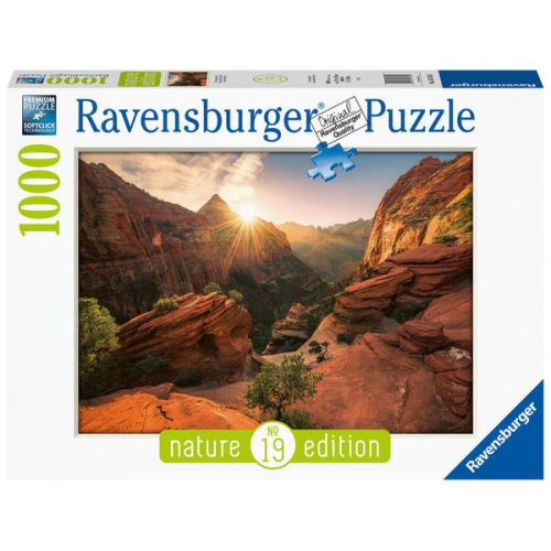 Puzzle Ravensburger Zion Canyon USA Nature Edition 1000 Teile