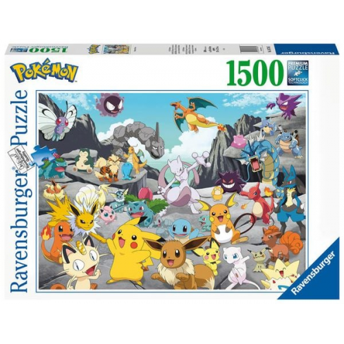 Ravensburger - Pokémon Classics, 1500 Teile