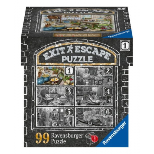 Puzzle Ravensburger Im Gutshaus Küche 99 Teile