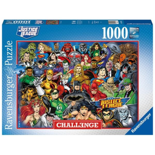 Puzzle Ravensburger Challenge DC Comics 1000 Teile