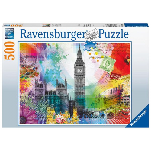 Puzzle Ravensburger Grüße aus London 500 Teile