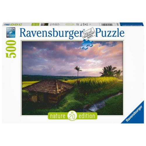 Puzzle Ravensburger Reisfelder im Norden von Bali 500 Teile