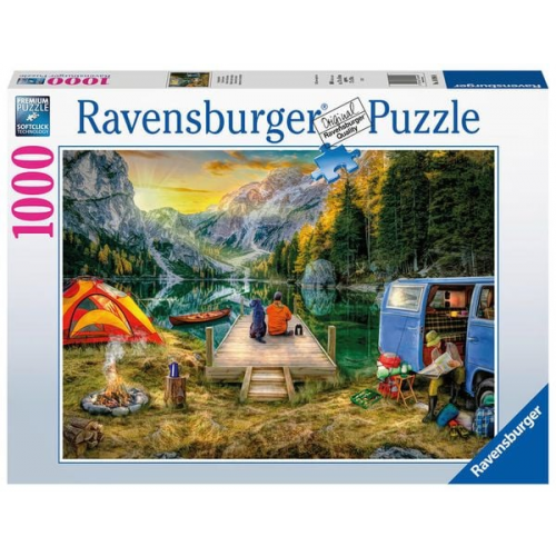 Puzzle Ravensburger Campingurlaub 1000 Teile