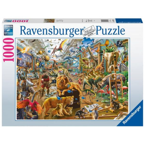 Puzzle Ravensburger Chaos in der Galerie 1000 Teile