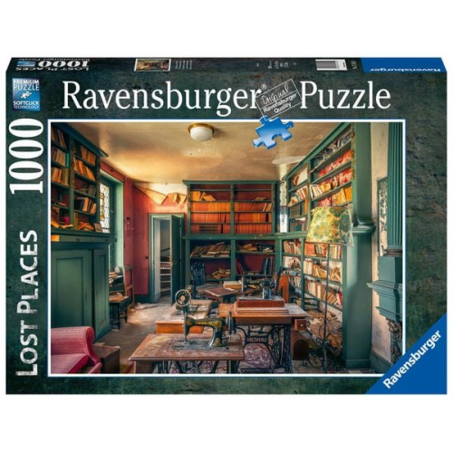 Puzzle Ravensburger Singer Library 1000 Teile