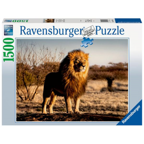 Puzzle Ravensburger Der Löwe. Der König der Tiere 1500 Teile