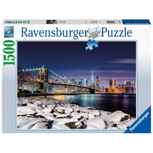 Puzzle Ravensburger Winter in New York 1500 Teile