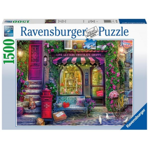 Puzzle Ravensburger Liebesbriefe und Schokolade 1500 Teile