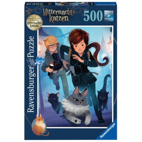 Puzzle Ravensburger Auf der Suche nach Königin Quinn 500 Teile