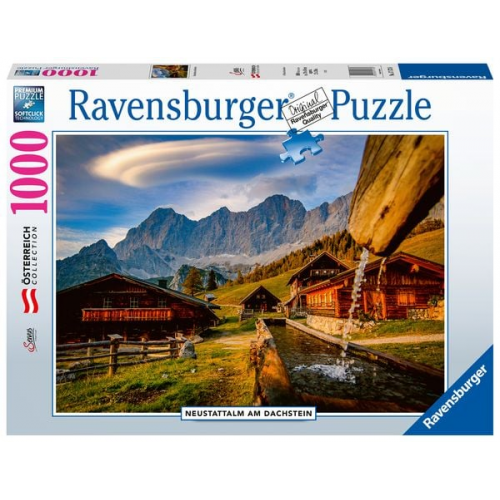 Puzzle Ravensburger Neustattalm am Dachstein 1000 Teile