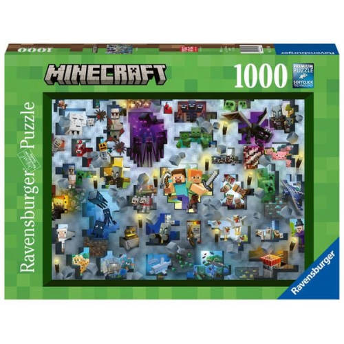 Puzzle Ravensburger Minecraft Mobs 1000 Teile