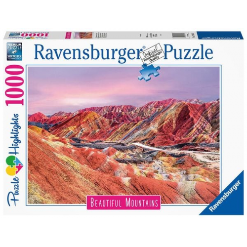 Ravensburger - Regenbogenberge, China, 1000 Teile