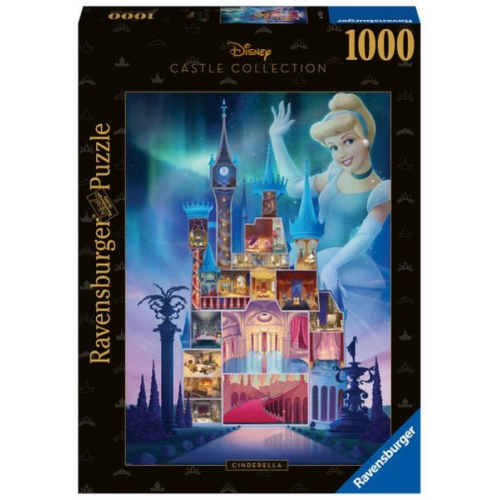 Ravensburger - Disney Castles: Cinderella, 1000 Teile